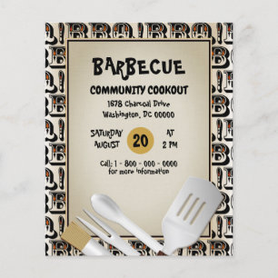 Barbecue Grilling Cookout Flyer