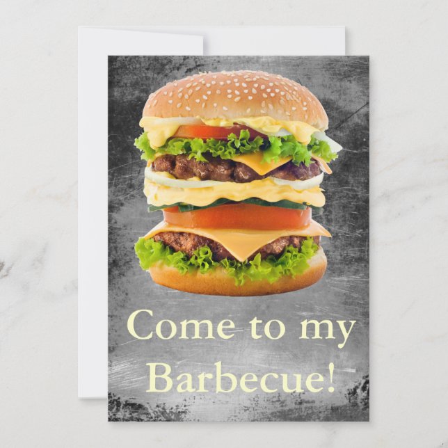 Barbecue Invitation (Front)