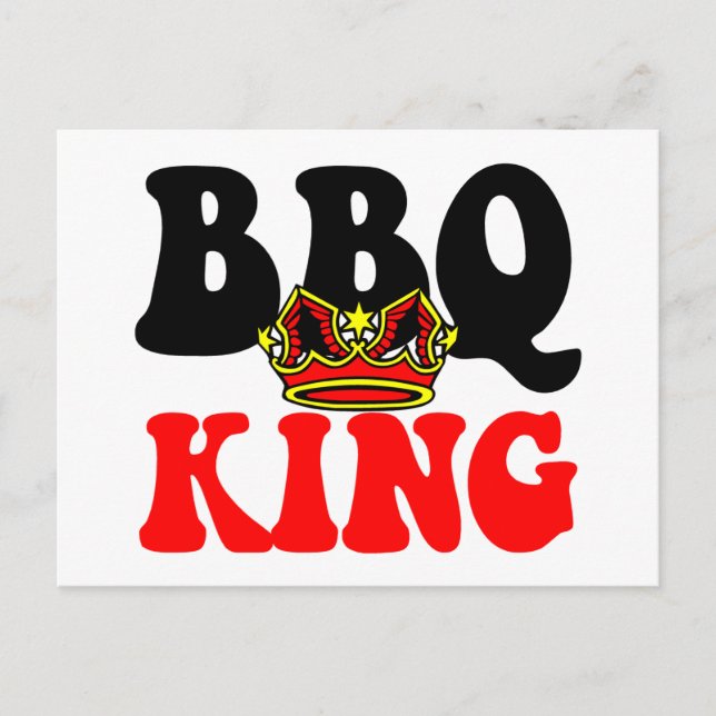 Barbecue King Postcard (Front)
