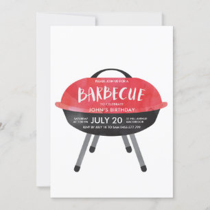 Barbecue Party Invitation
