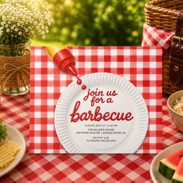 Barbecue Party Invitation (Creator Uploaded)