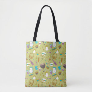 Barbecue Pattern Tote Bag