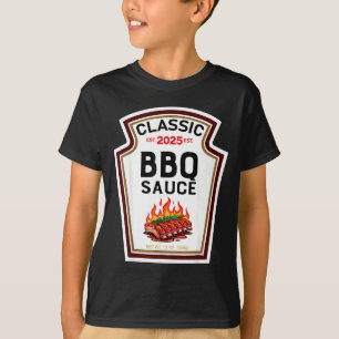 Barbecue sauce halloween costume family matching T-Shirt