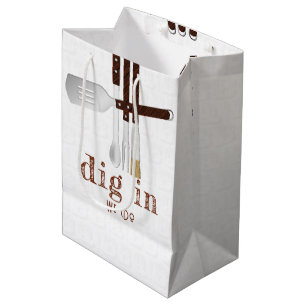 Barbecue Wedding Medium Gift Bag