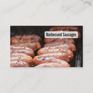 Barbecued Sausages/grill/bbq Business Card