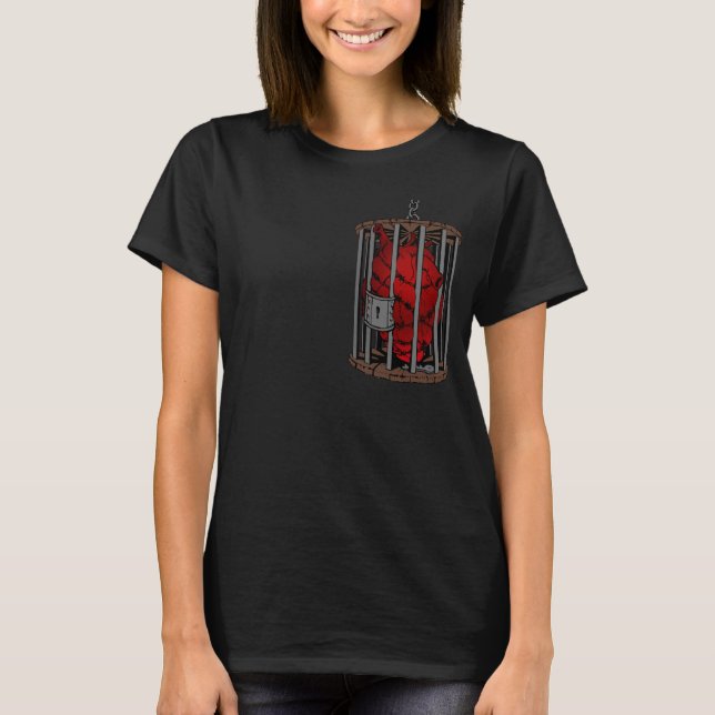Barbed Wire Heart Shirts Gilded Cage Love Shirts (Front)