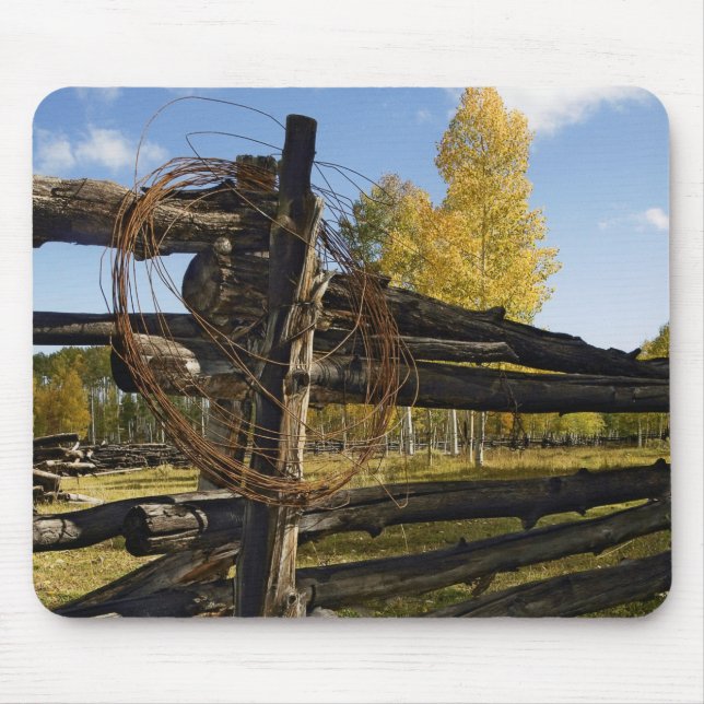 Barbed Wire Mouse Mat (Front)