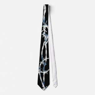 Barbed Wire Neck Tie