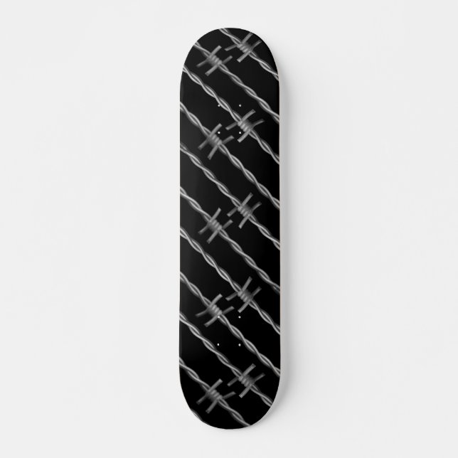 Barbed Wire Skateboard (Front)