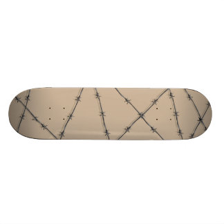 barbed wire skateboard
