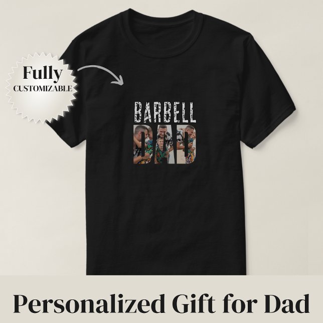 Barbell Dad T-Shirt (Barbell Dad T-Shirt)