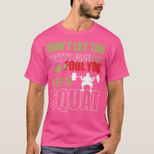 Barbell Gym Strength raining Powerlifter T-Shirt