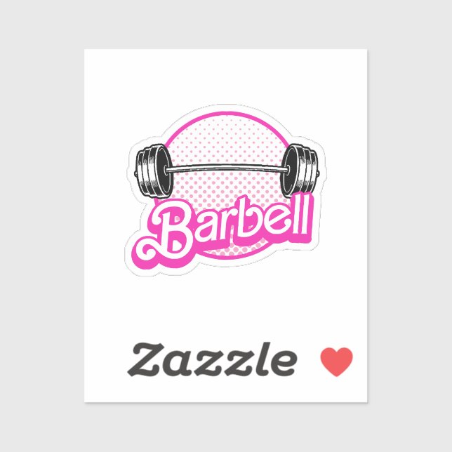 Barbell - pink (Sheet)