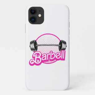 Barbell - pink iPhone 11 case