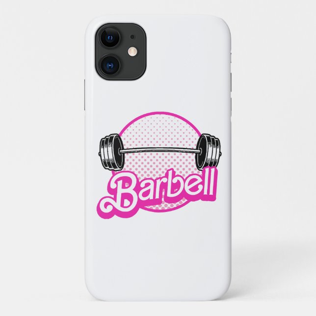 Barbell - pink Case-Mate iPhone case (Back)