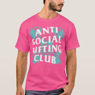 Barbells Crossed Skull (Mint) T-Shirt