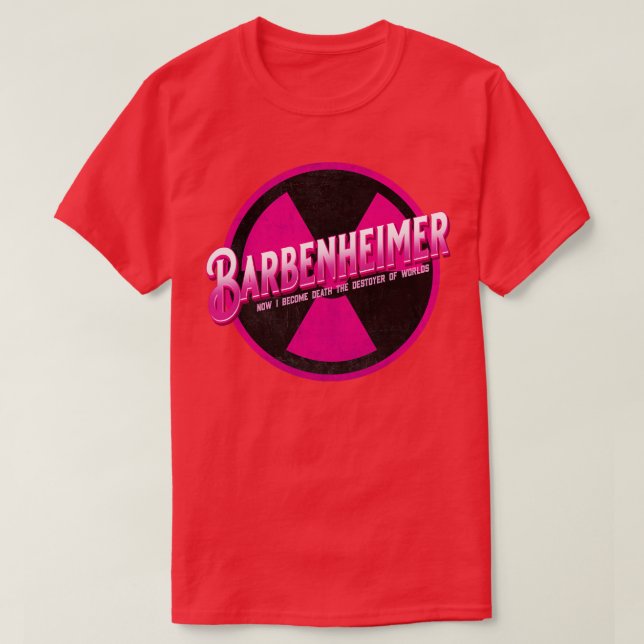 Barbenheimer Small Version T-Shirt (Design Front)
