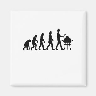 Barbeque Evolution Magnet
