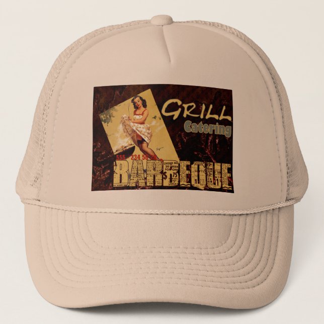Barbeque - Printed Hat (Front)