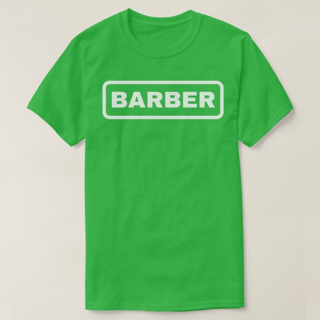 Barber 51 T-Shirt (Design Front)