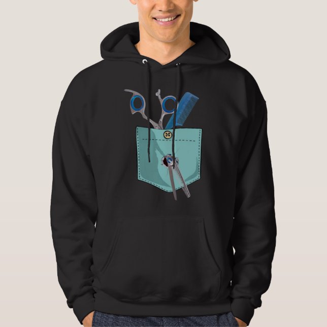 Barber  Barber  Barber for father and mother Hoodie (Front)