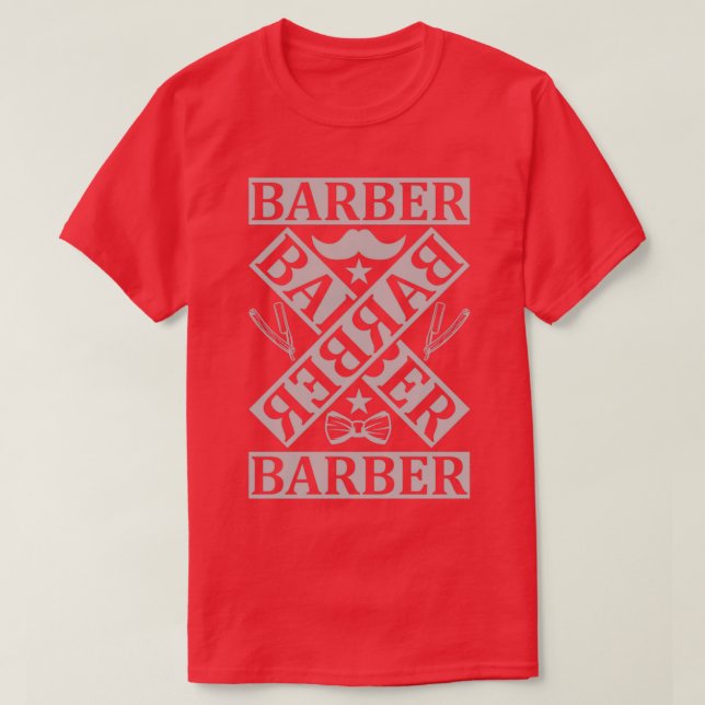 Barber Barber Barber T-Shirt (Design Front)
