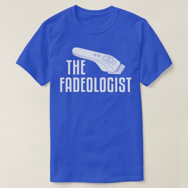 Barber Barbershop Fade T-Shirt (Design Front)