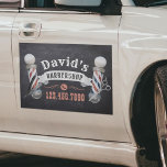 Barber Barbershop Hair Stylist Vintage Chalkboard Car Magnet<br><div class="desc">Barber Barbershop Hair Stylist Vintage Chalkboard Car Magnets.</div>