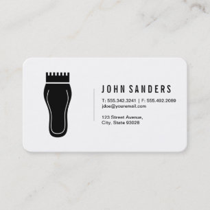 Barber Business Card