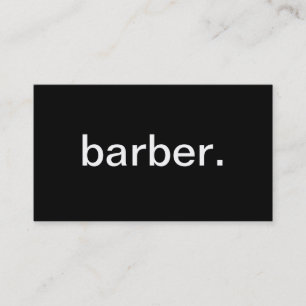 Barber Business Card