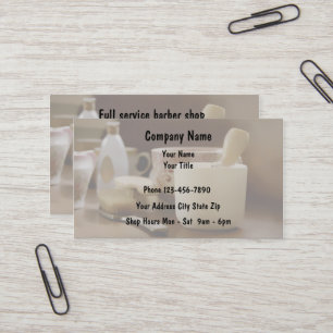 Barber Business Cards
