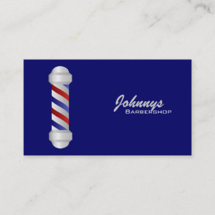 Barber Business Cards- colour changeable Card