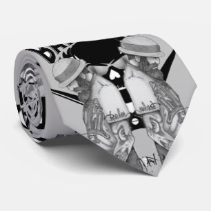 barber club neck tie