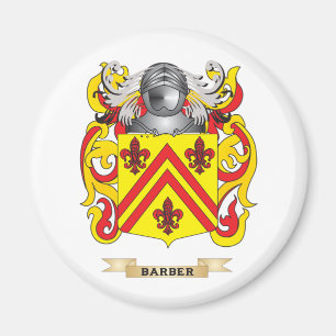 Barber Coat of Arms (Family Crest) Magnet