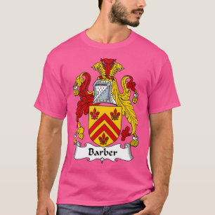 Barber Coat of Arms Family Crest Shirt