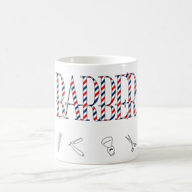 Barber Coffee Mug (Center)