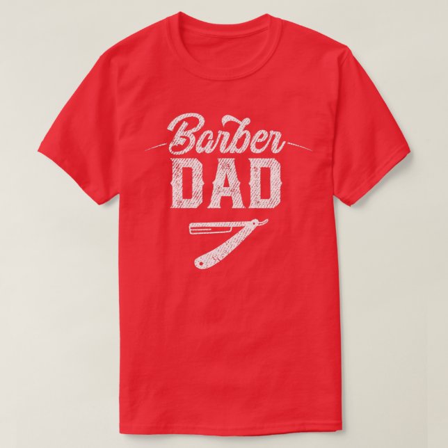 Barber Dad 1 T-Shirt (Design Front)