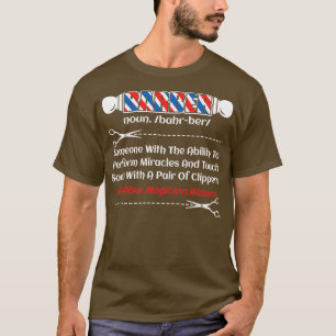 Barber Definition Hairstylist T-Shirt