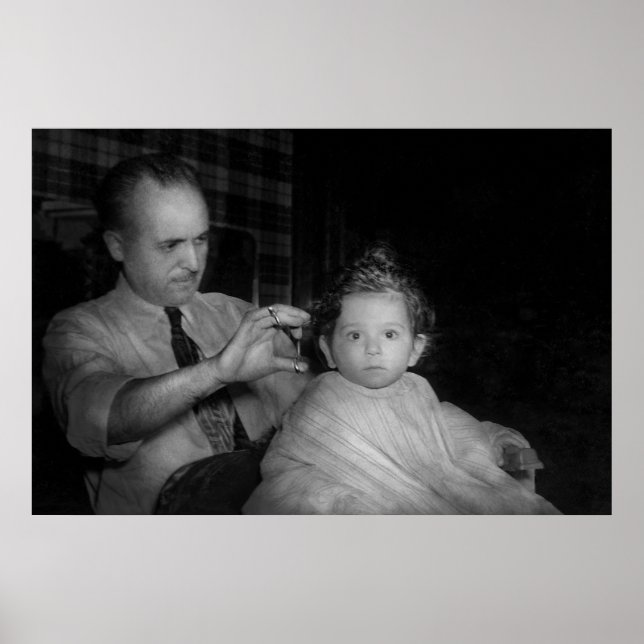 Barber - First Haircut Poster (Front)