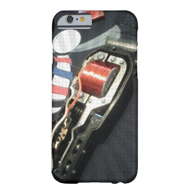 Barber Hair Clippers iPhone 6 case (Back)