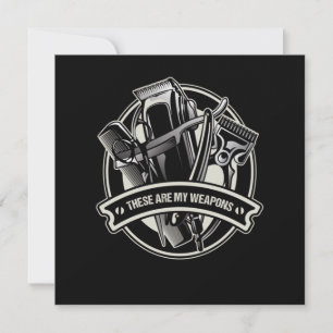 Barber Hair Cutter Hairstylist Hair Stylist Gift T Invitation