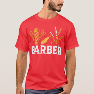 barber hair hairdresser beard shave T-Shirt