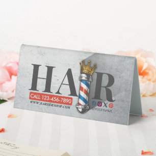 Barber Hair Shop King Crown Barber Pole Price List