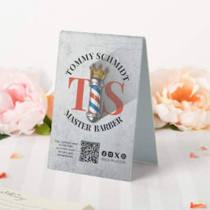 Barber Hair Shop King Crown Barber Pole Price List