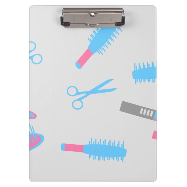 Barber Hairdresser Clipboard (Front)