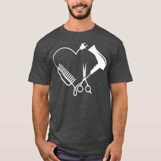 Barber Hairdresser Salon Hairstylist Hairdresser T-Shirt
