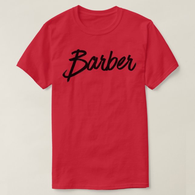 Barber Hipster Quote Meme T-Shirt (Design Front)