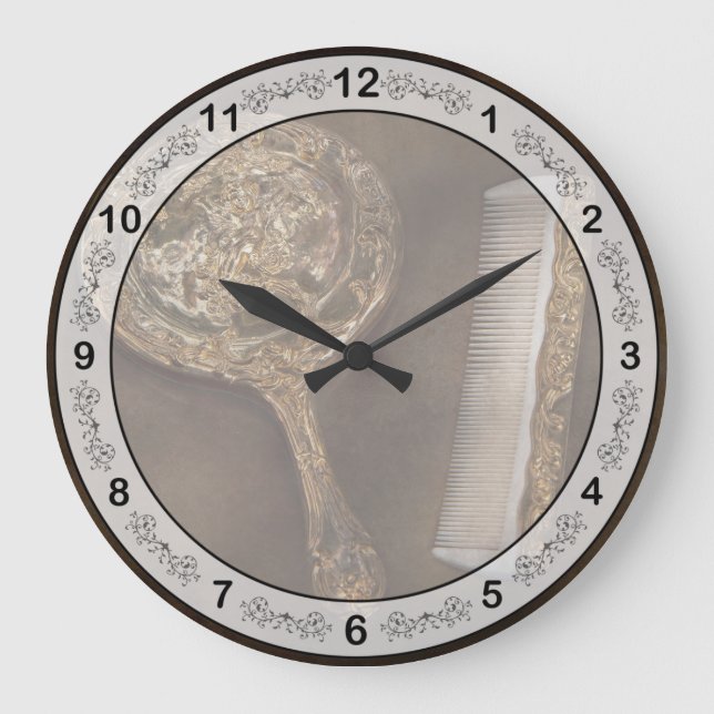 Barber - I'm so pretty Large Clock (Front)