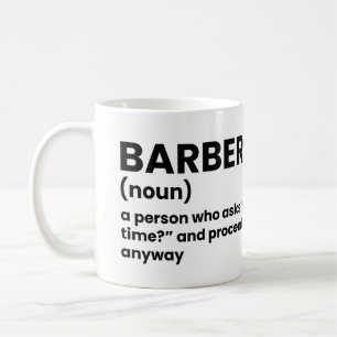 Barber Job Definition Mug