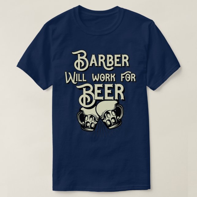 Barber job gifts for him her T-Shirt (Design Front)
